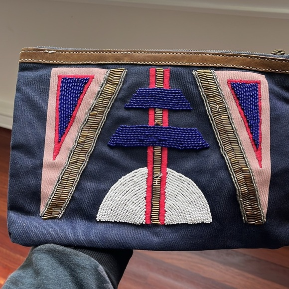 SASS & BIDE the back seat beaded clutch - Picture 6 of 8